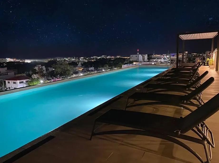 Apartmán Departamento Nuevo En Playa Del Carmen Centro 0*,