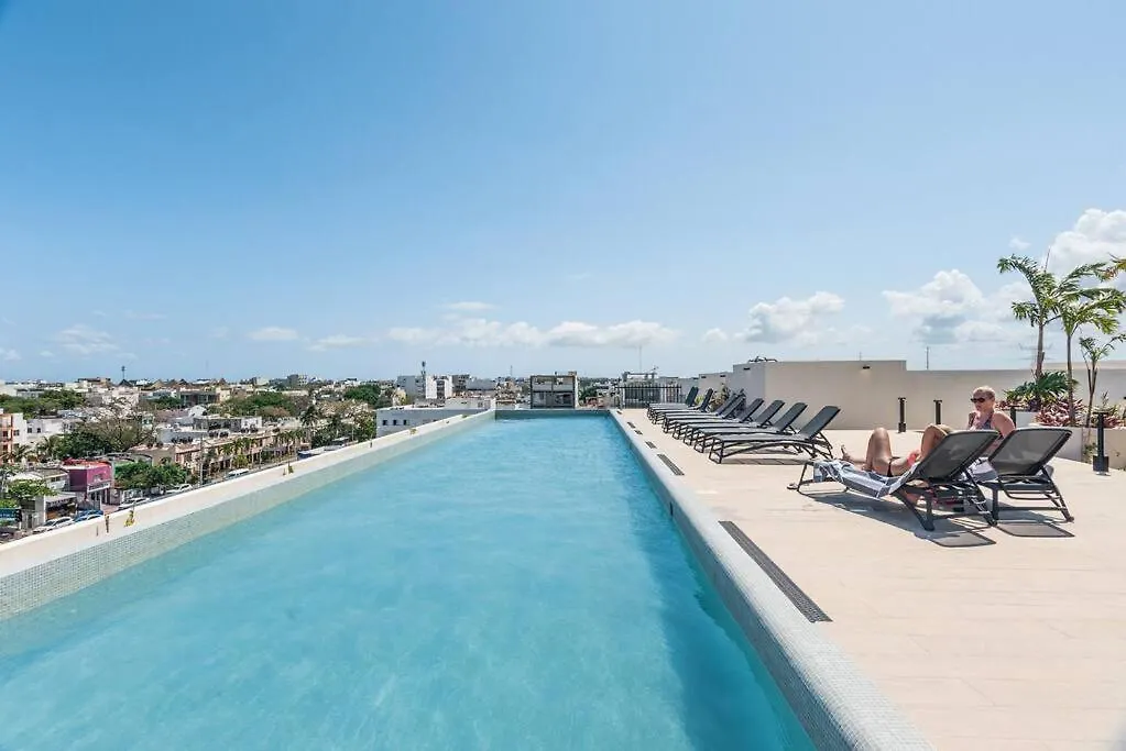 Apartmán Departamento Nuevo En Playa Del Carmen Centro Mexiko